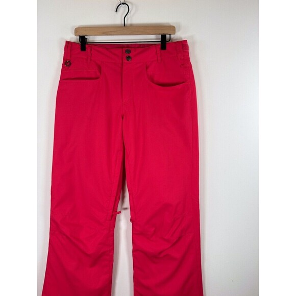 ROXY Womens Snowboard Pants Hot Pink Evolution 8K Regular Fit Ski Winter Large - Picture 5 of 10